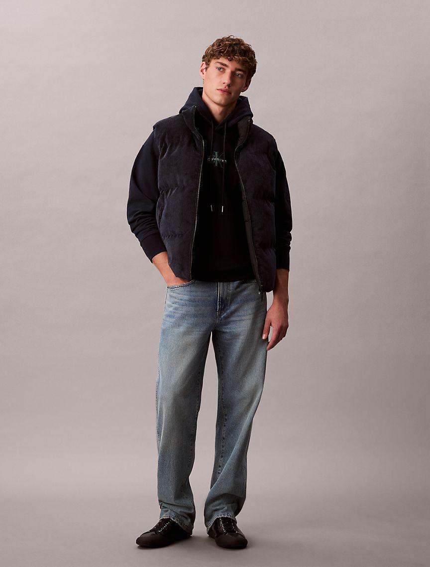 Monogram Logo Premium Fleece Hoodie Product Image