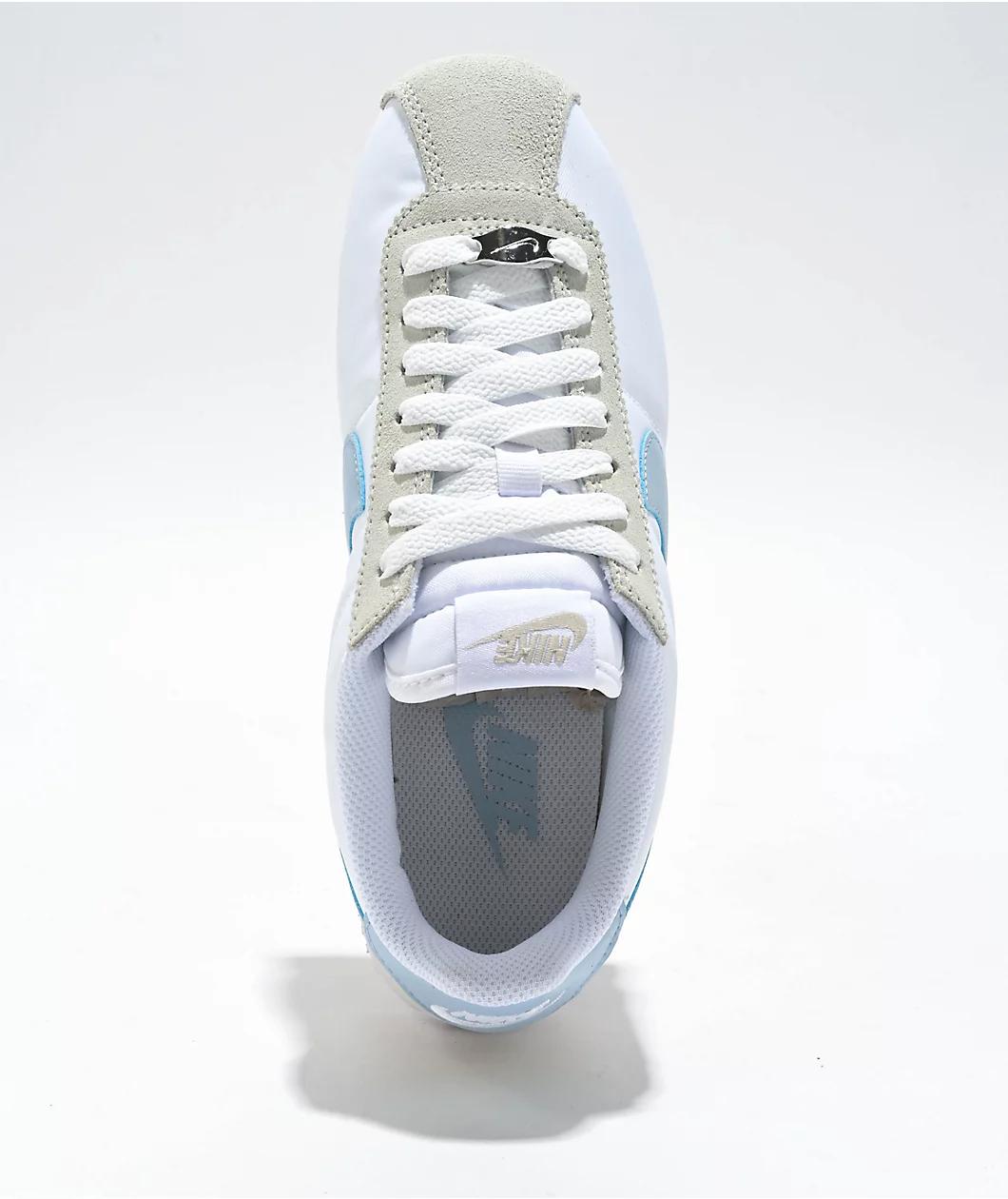 Nike Cortez Textile Light Armory Blue & Summit White Shoes Product Image