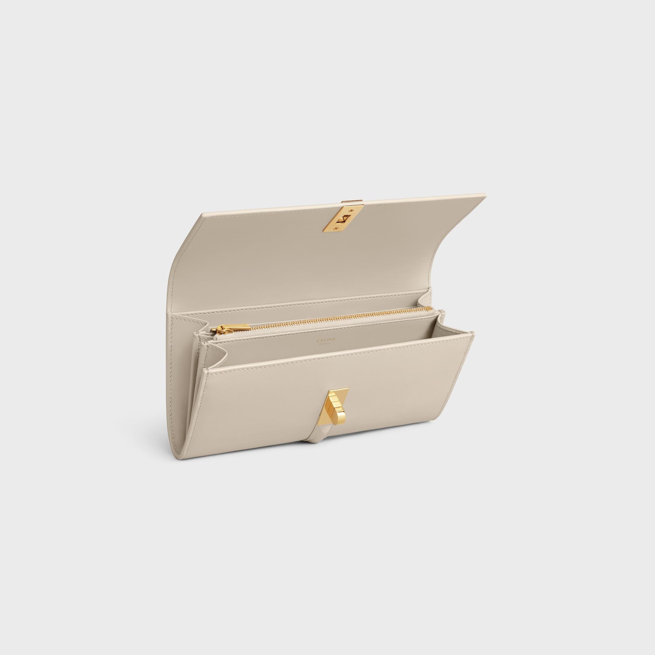 LARGE WALLET 16 IN SATINATED CALFSKIN Product Image