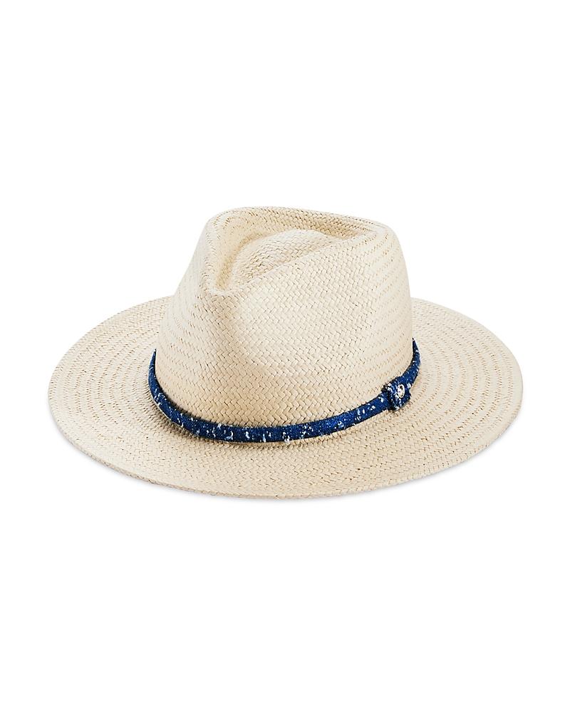 Womens Packable Straw Fedora Product Image