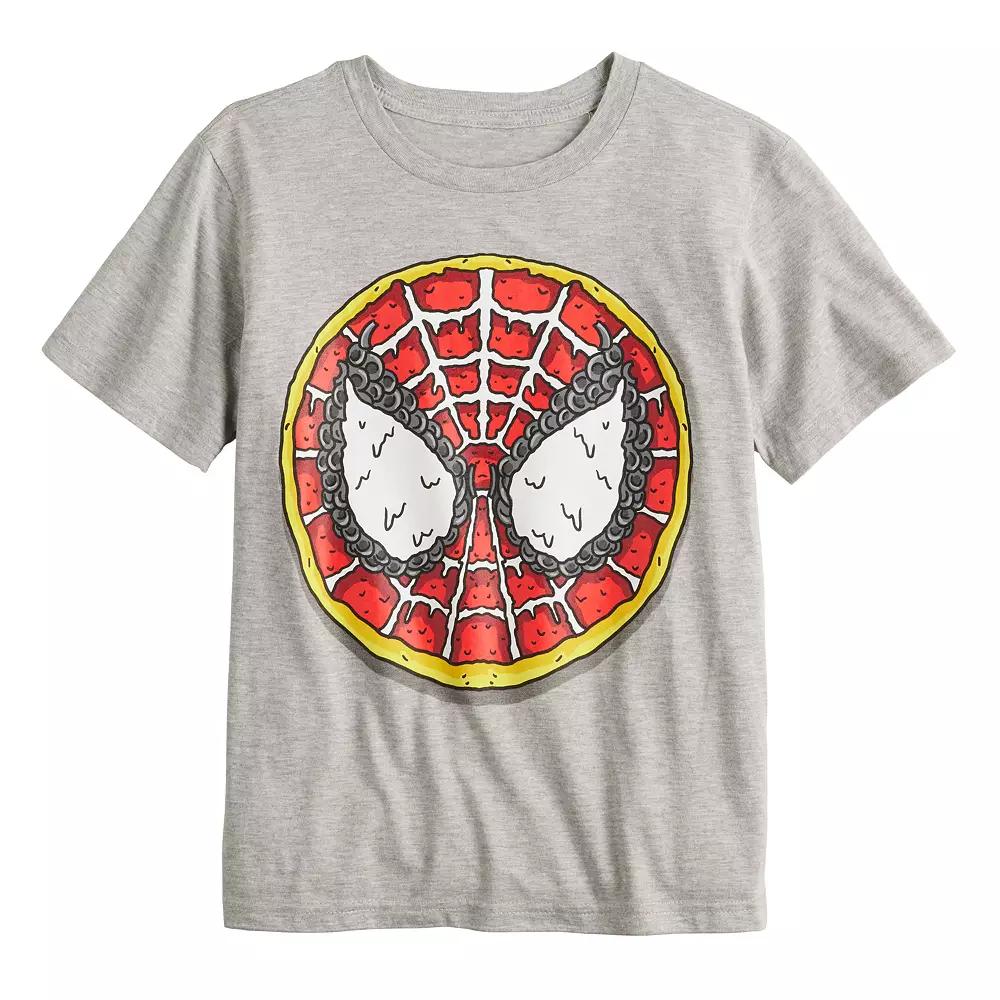 Boys 8-20 Marvel Spider-Man Graphic Tee, Boy's, Size: Large, Grey Grey Product Image