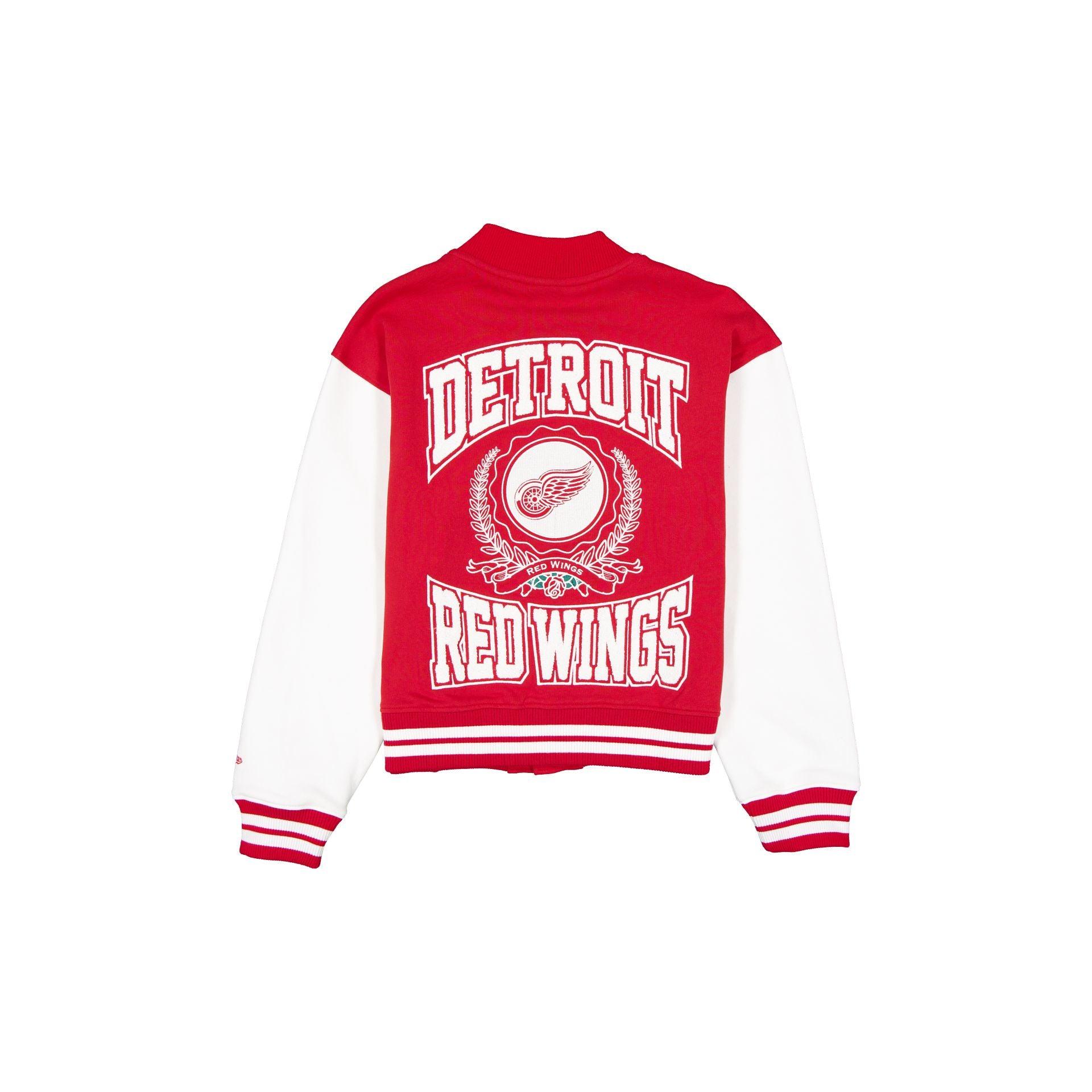 Detroit Red Wings Throwback Prep Women's Jacket Female Product Image
