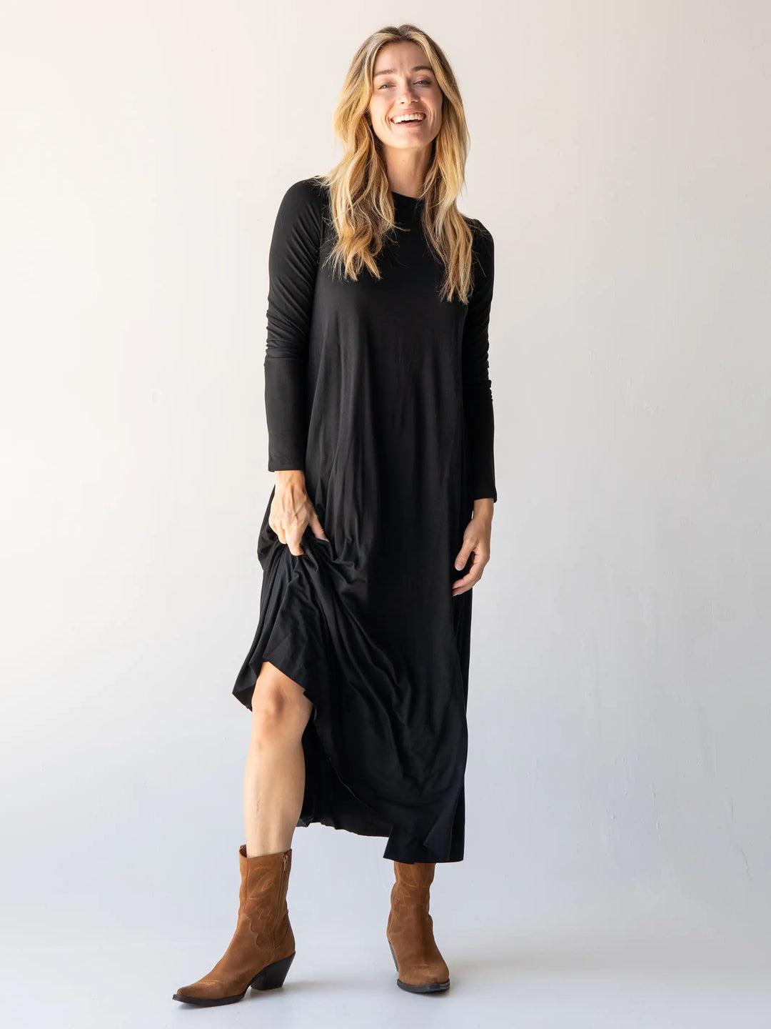 Stevie "ButterSoft" Knit Maxi Dress Product Image