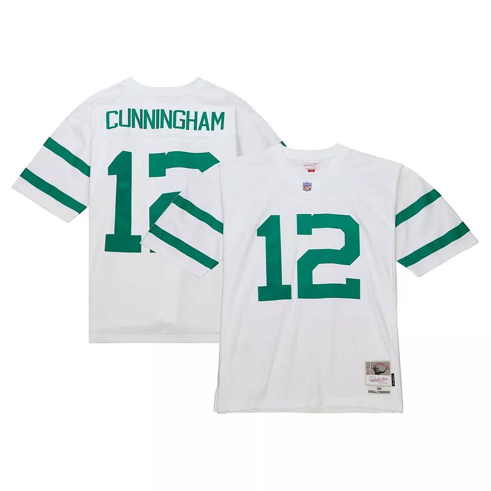 Men's Mitchell & Ness Randall Cunningham White Philadelphia Eagles 1994 Legacy Replica Jersey, Size: 3XL Product Image