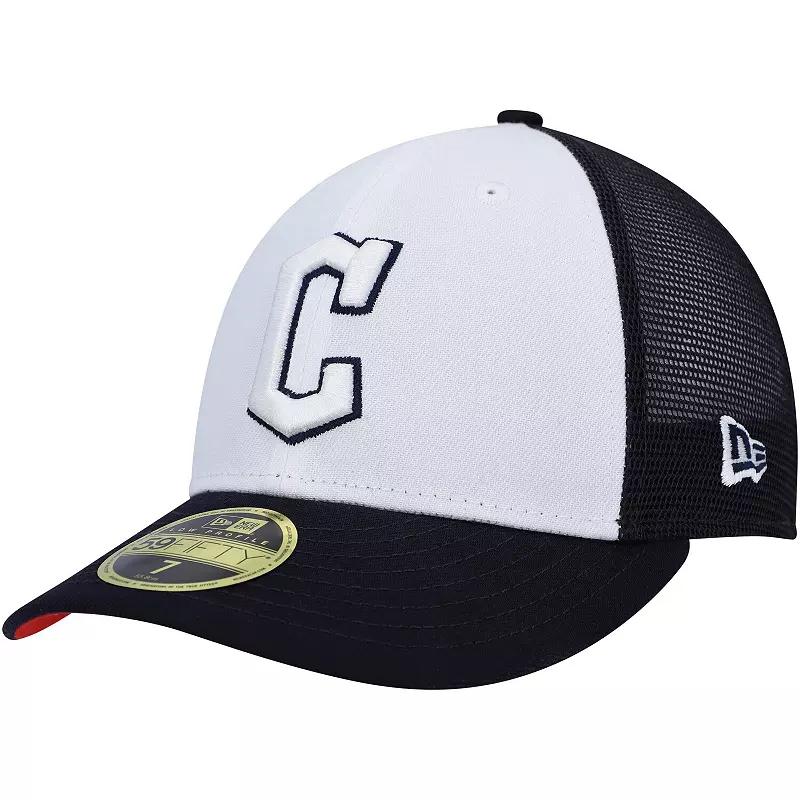 Men's New Era White/Black Chicago White Sox 2023 On-Field Batting Practice Low Profile 59FIFTY Fitted Hat,  Product Image