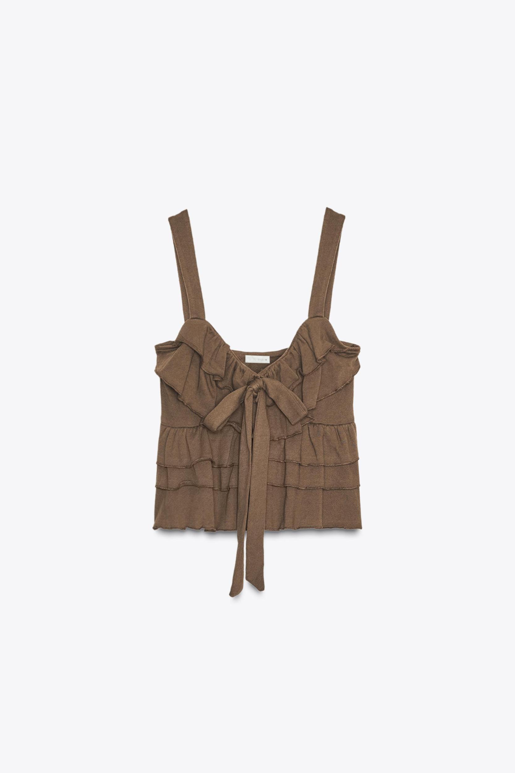 RUFFLED BOW TOP Product Image