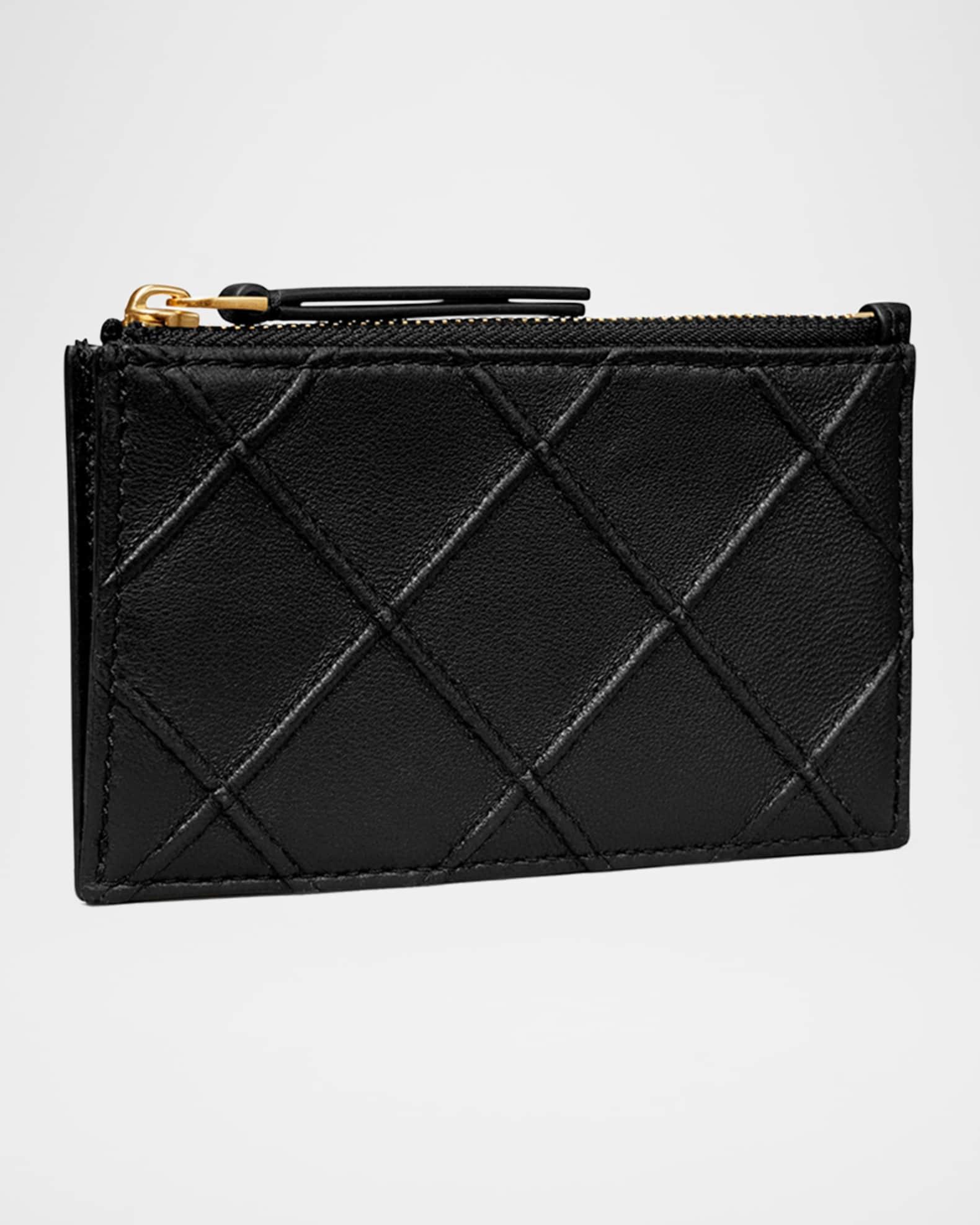 Fleming Quilted Leather Zip Card Case Product Image