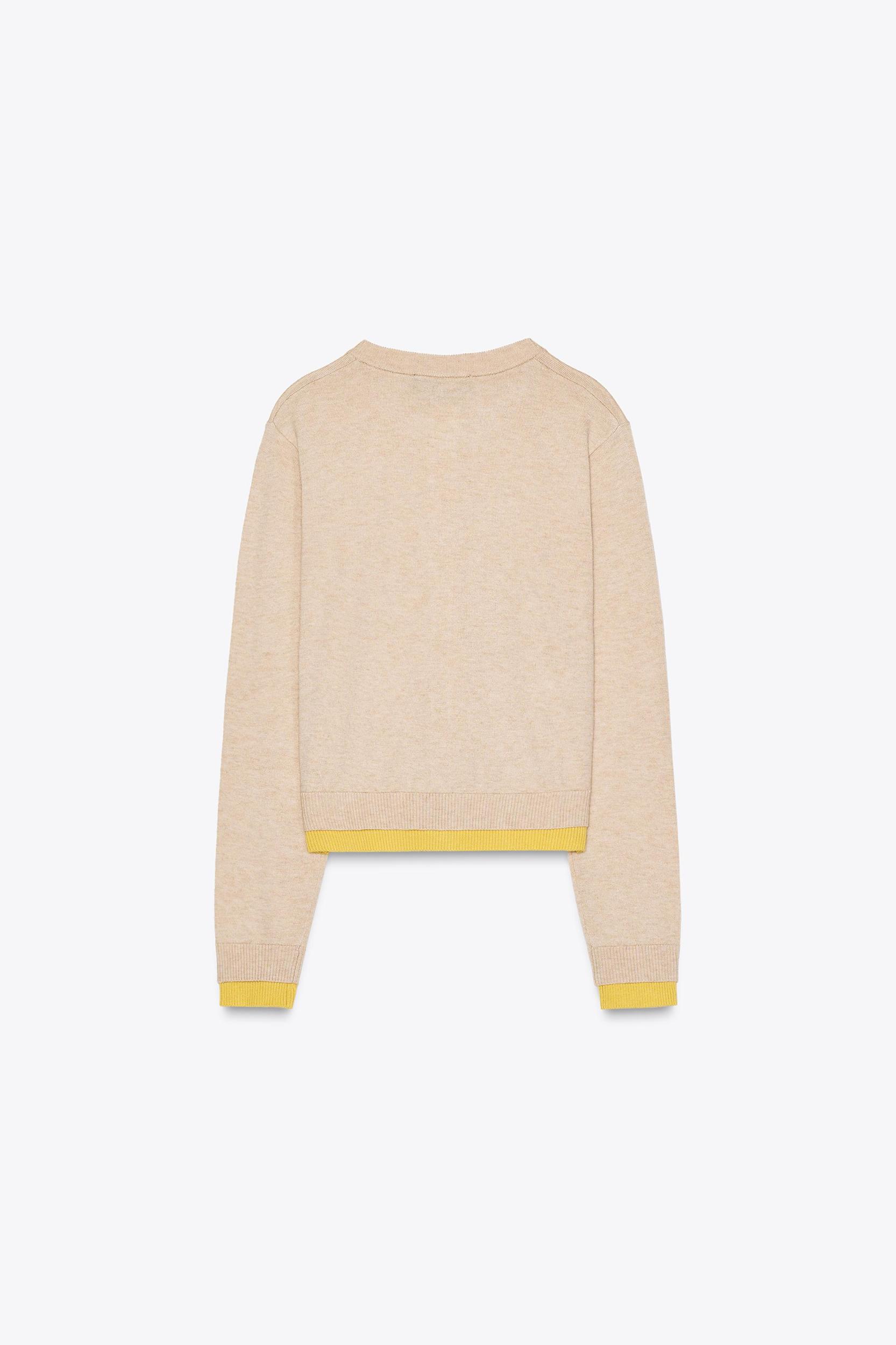 COMBINATION KNIT JACKET Product Image