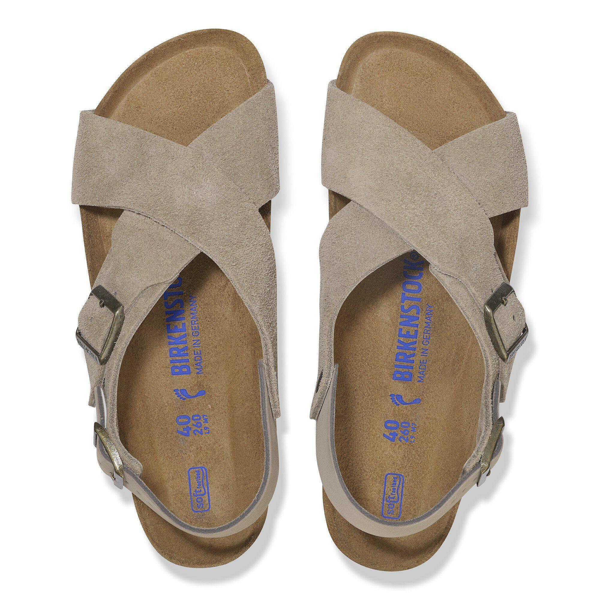 Tulum Soft Footbed Suede Nubuck Taupe Product Image