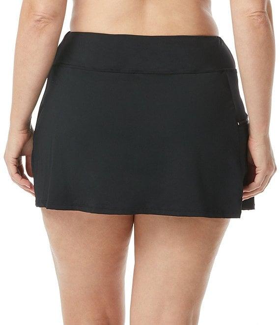 Beach House Plus Size Paloma Beach Solids Emma Swim Skort Product Image
