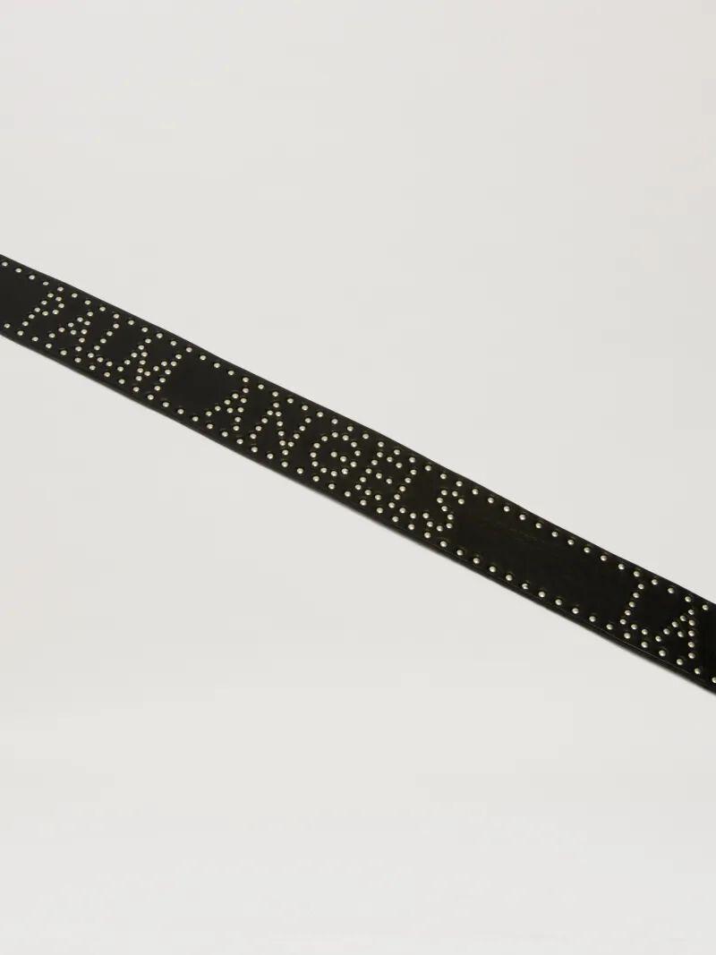 LEATHER STUDS LOGO PA BELT Product Image