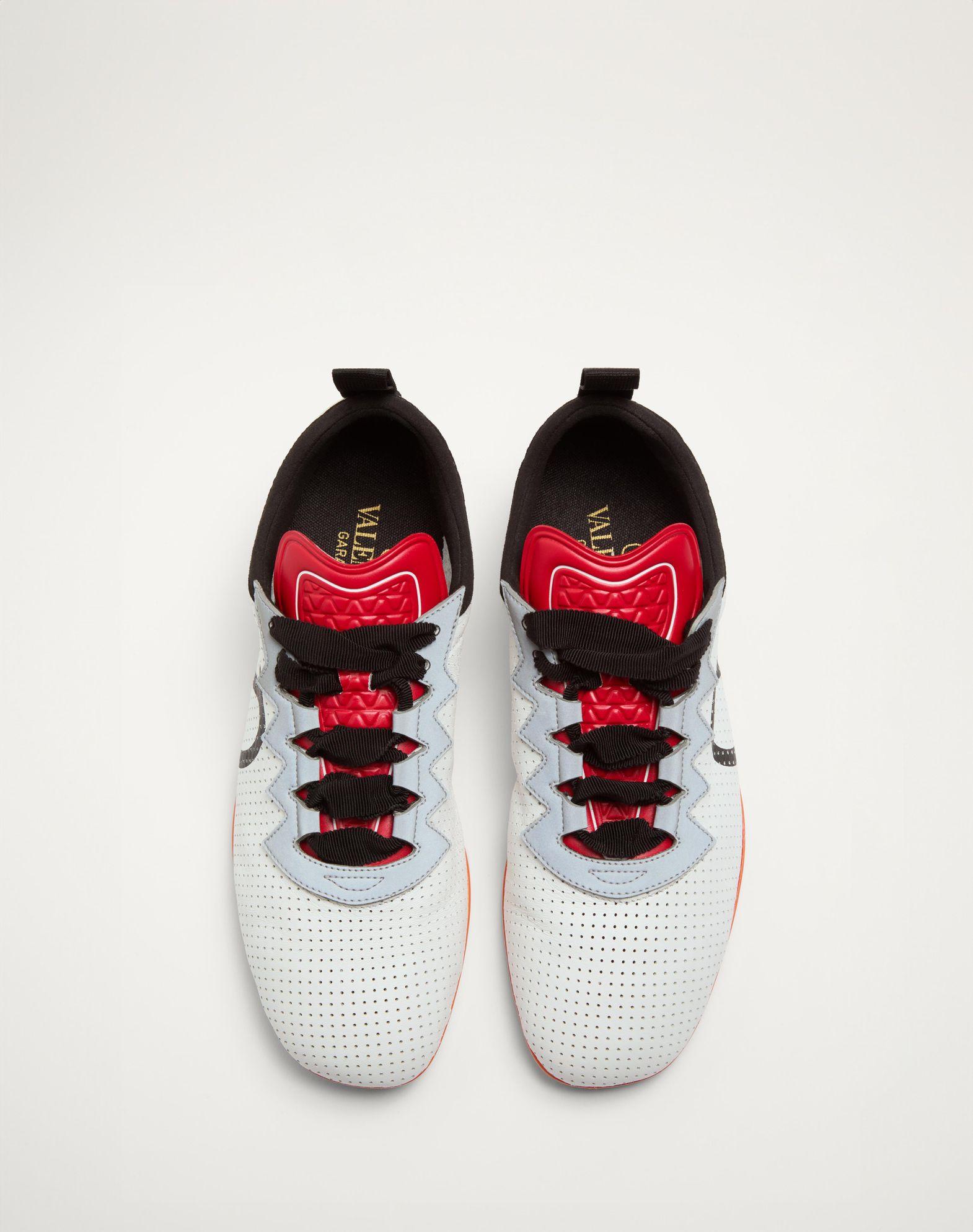 Chromathon Sneaker In Perforated Nappa Product Image