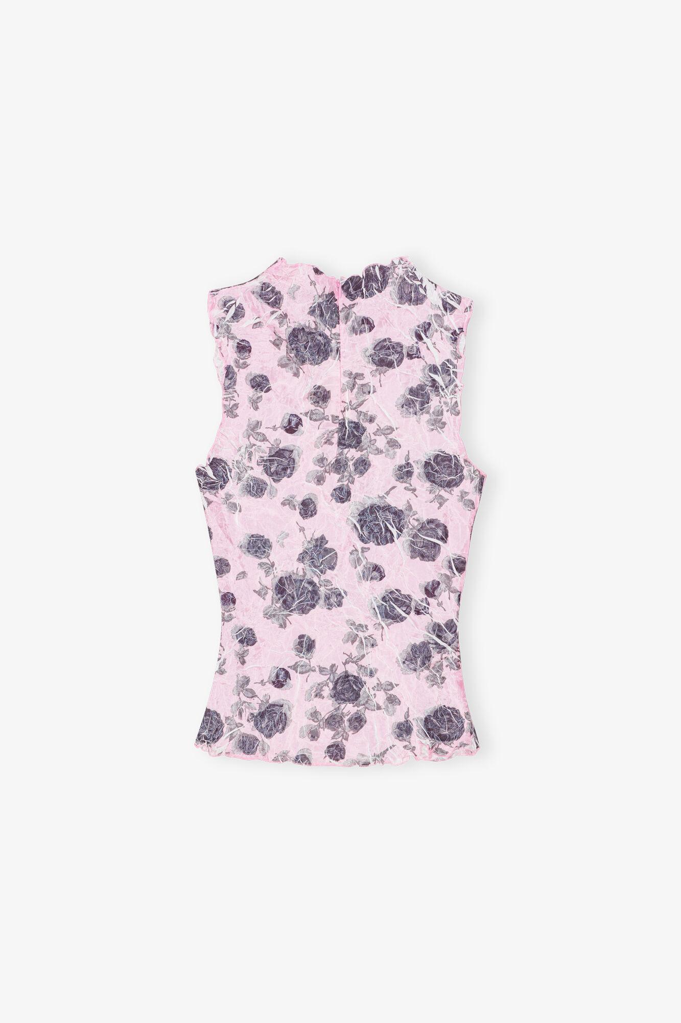 Pink Floral Printed Top Product Image