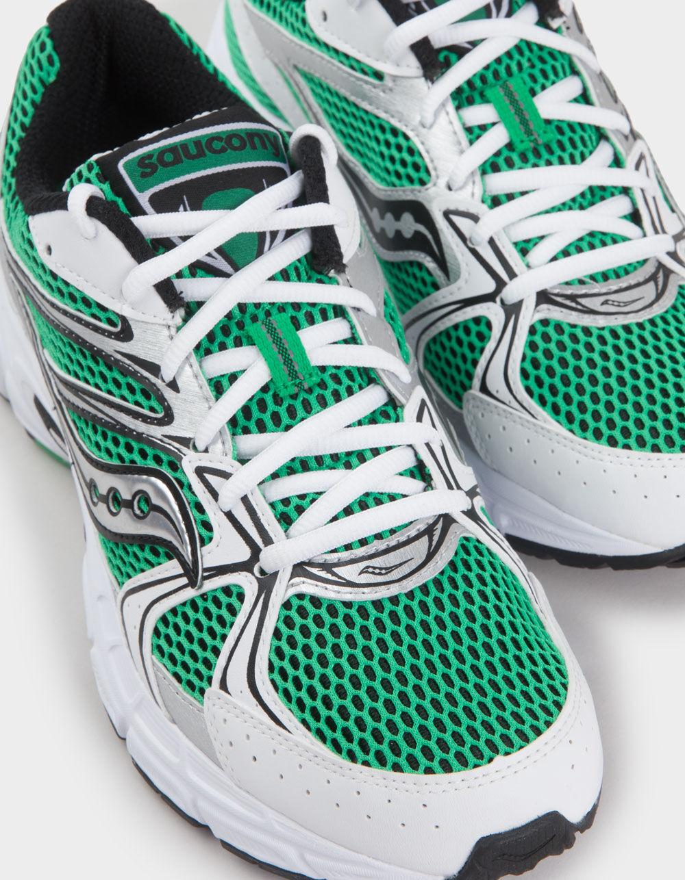 SAUCONY Ride Millennium Mens Shoes - WHT/GREEN Product Image