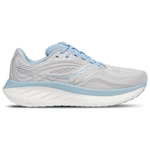 Saucony Womens Saucony Ride 18 - Womens Shoes Navy/Aster Product Image