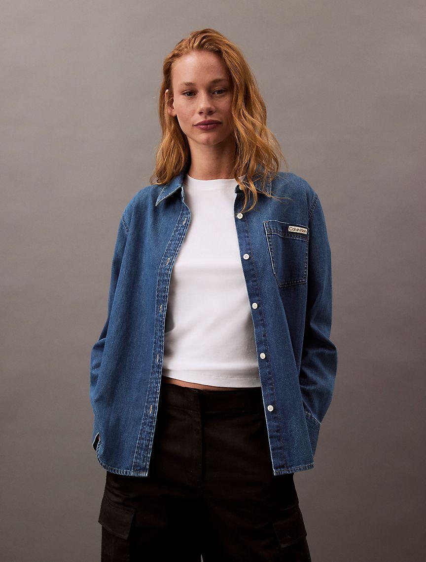 Classic Denim Shirt Product Image