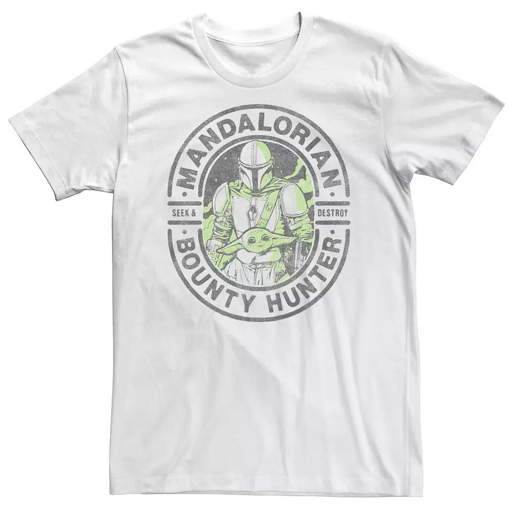 Big & Tall Star Wars The Mandalorian Bounty Hunter Portrait Tee, Men's,  Product Image