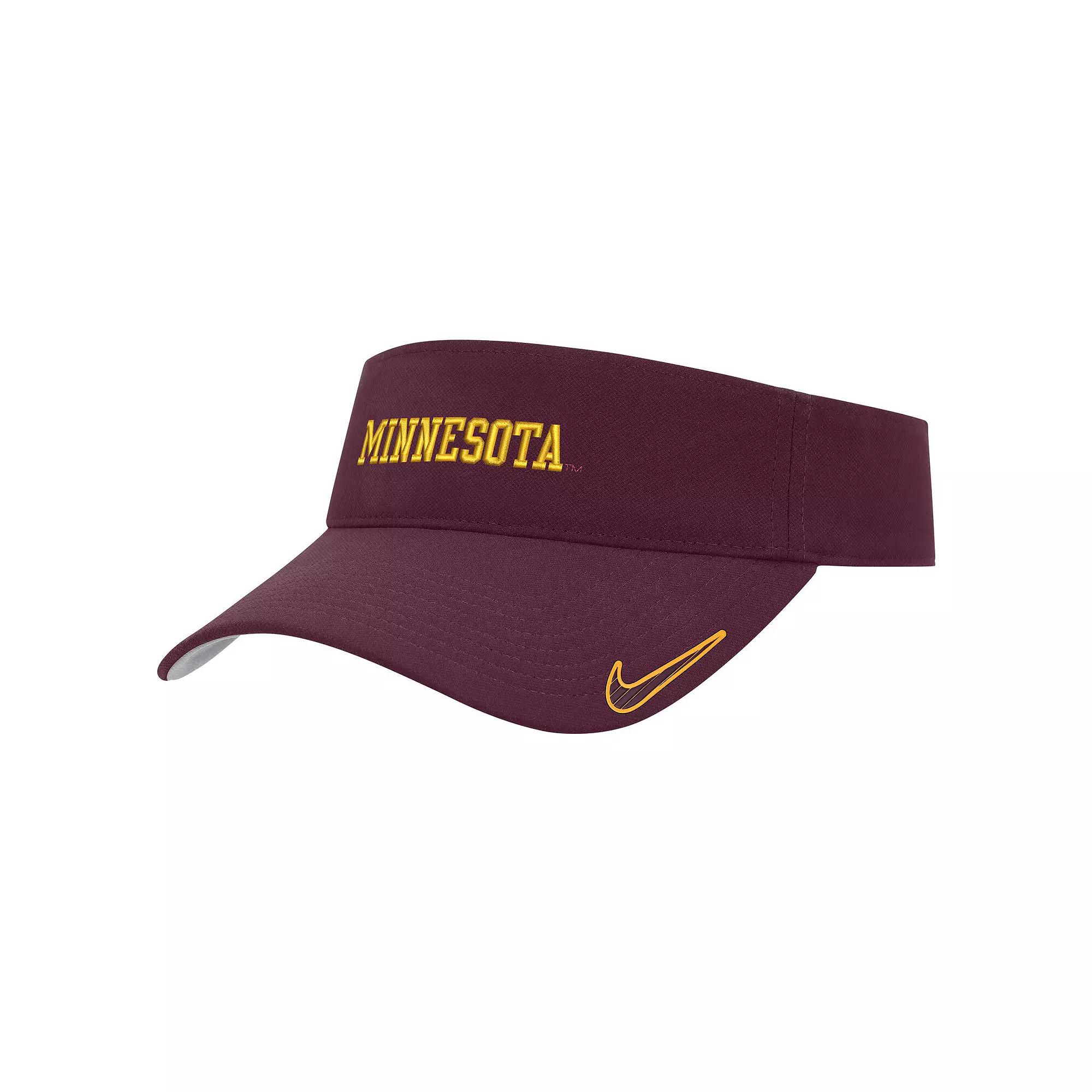 Men's Nike Maroon Minnesota Golden Gophers 2024 Sideline Ace Performance Adjustable Visor, Red Product Image