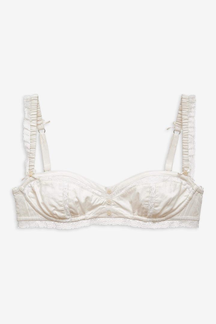 Venetia Thong Panty — White Product Image