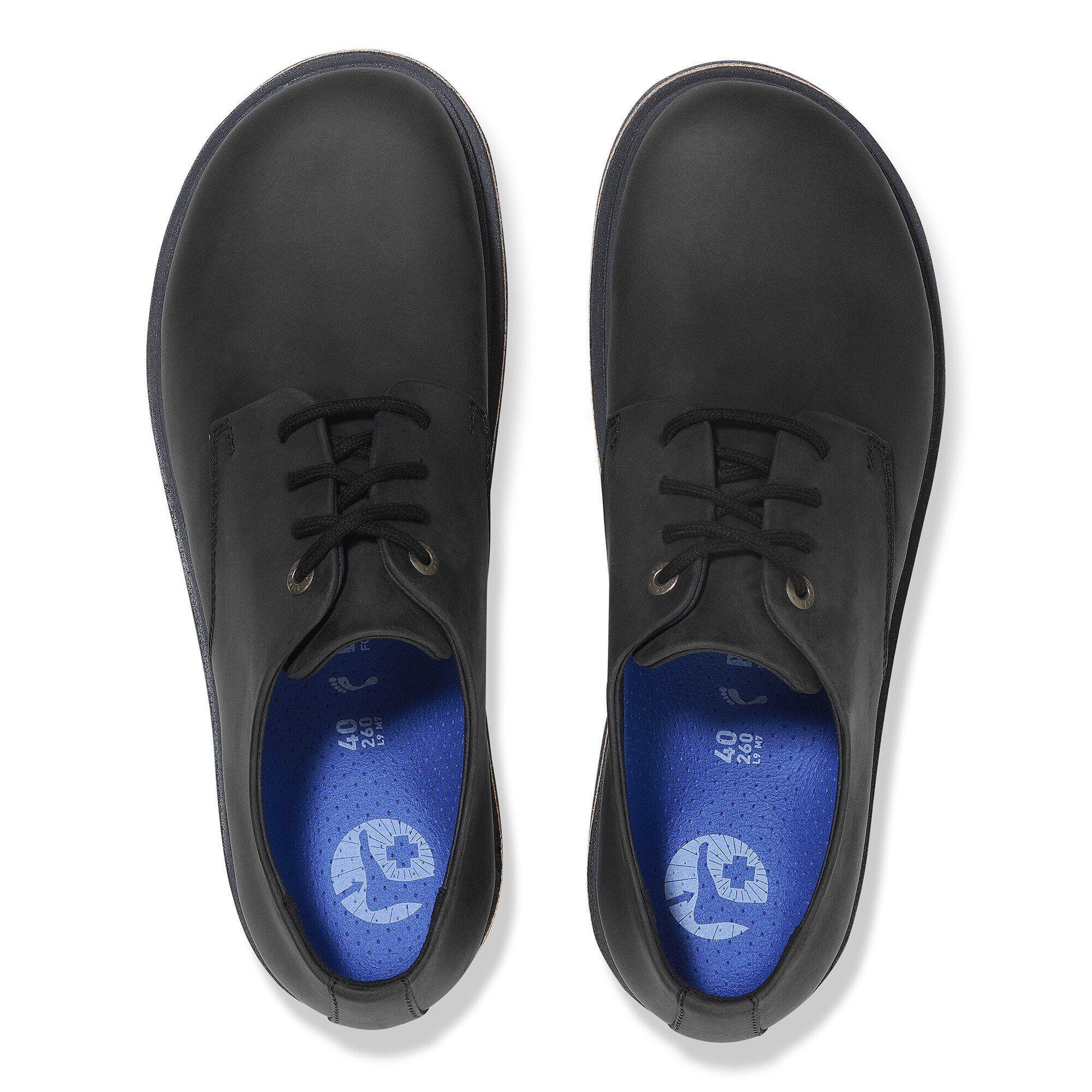 Highwood Lace Low Oiled Leather Black Product Image