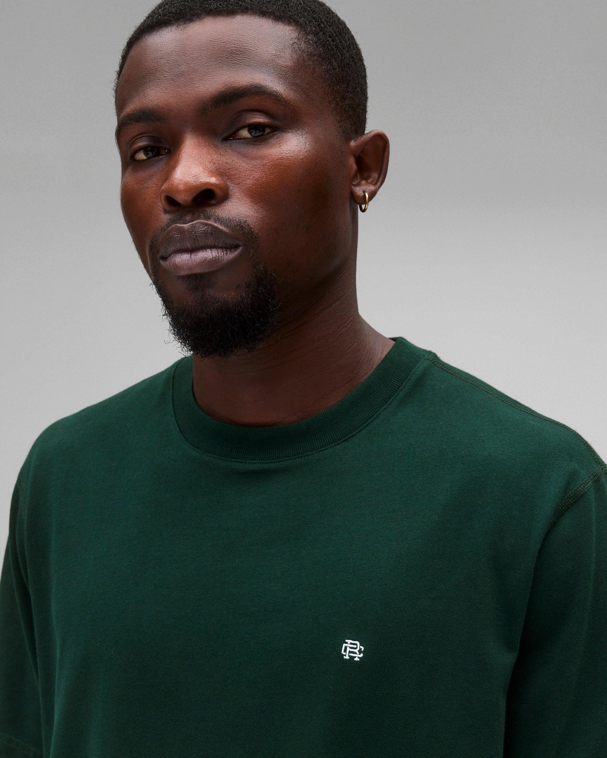 AMIRI OVERSIZED TEE - OLIVE Male Product Image