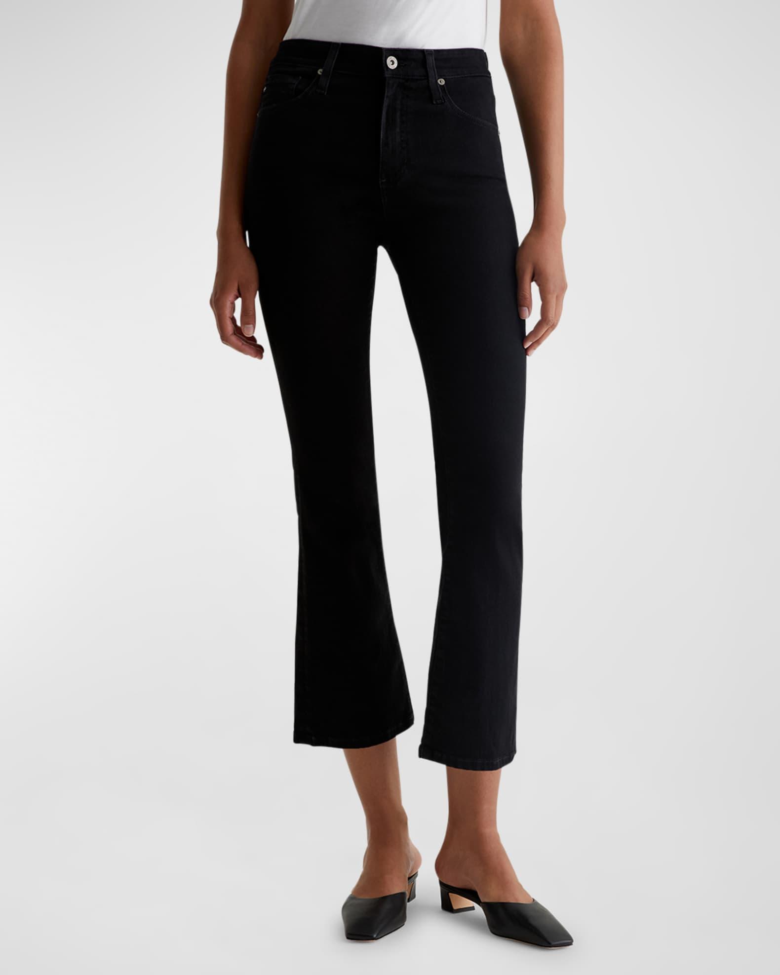 Farrah Cropped Bootcut Jeans Product Image