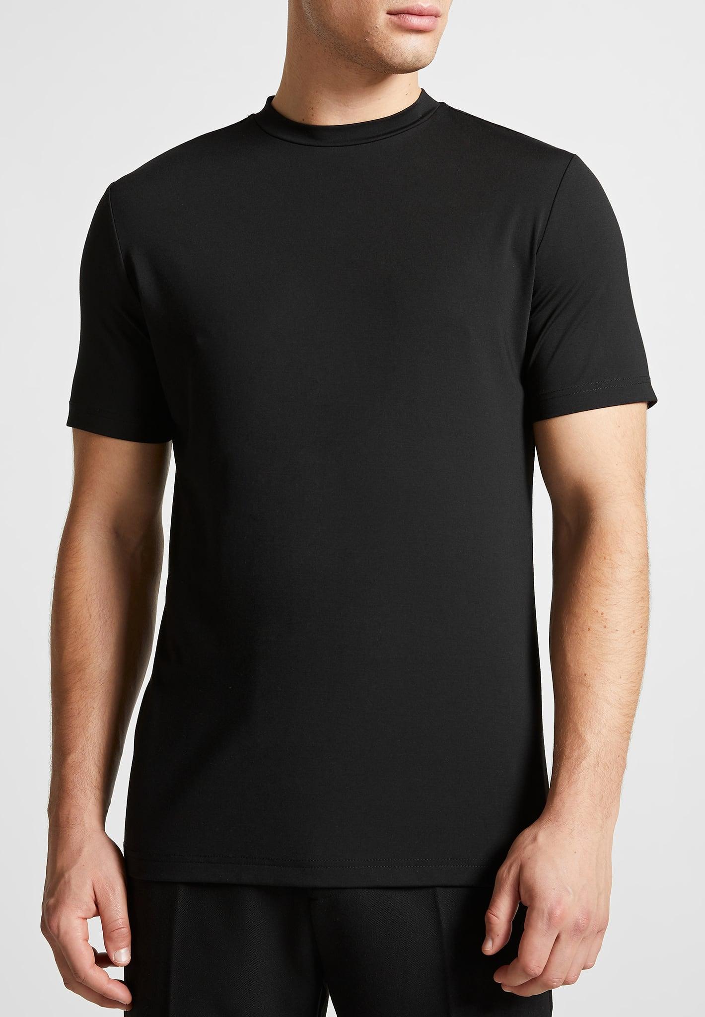 Slim Fit Luxe T-Shirt 3 Pack - Black Male Product Image