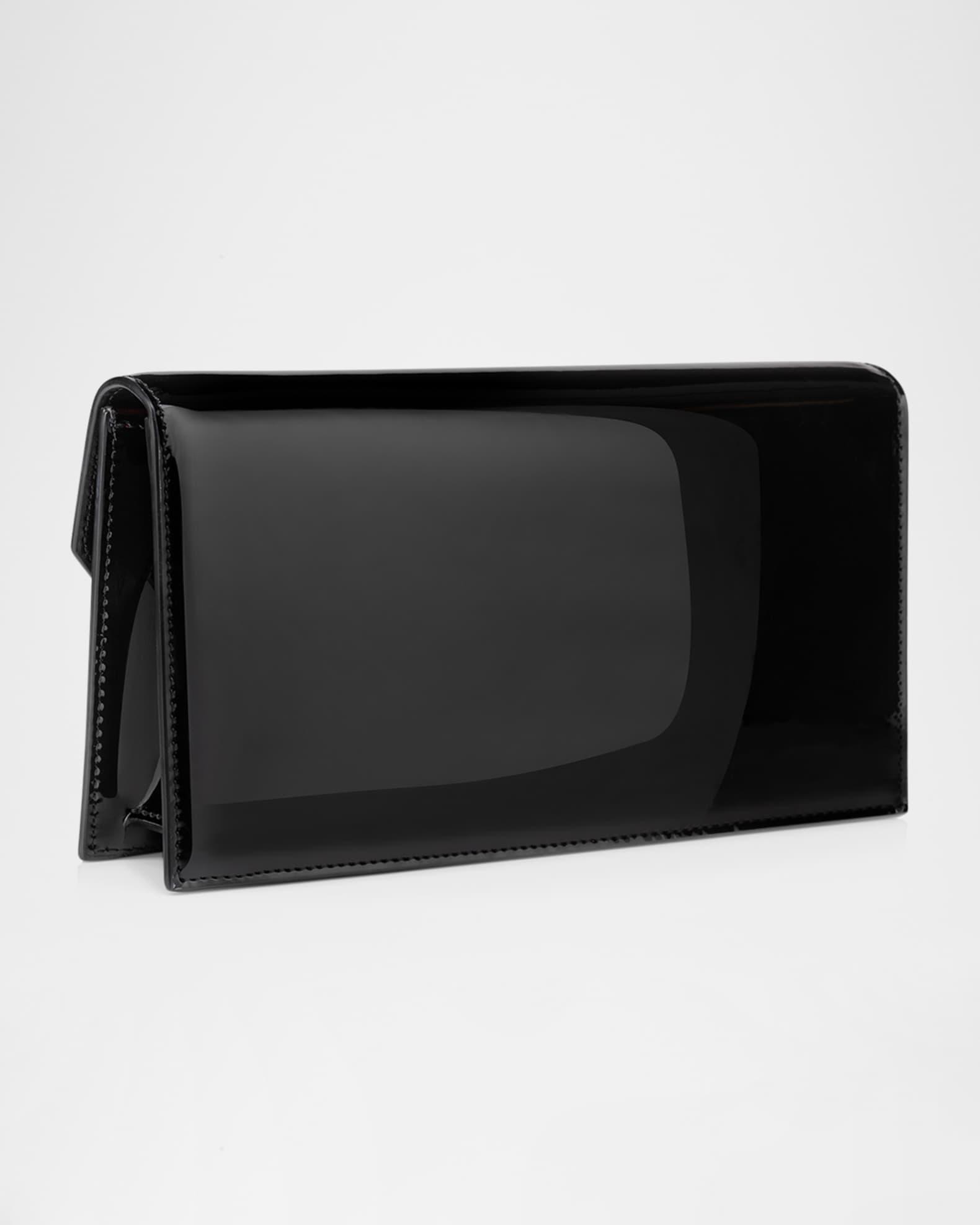 Loubi54 Flap Patent Leather Clutch Bag Product Image