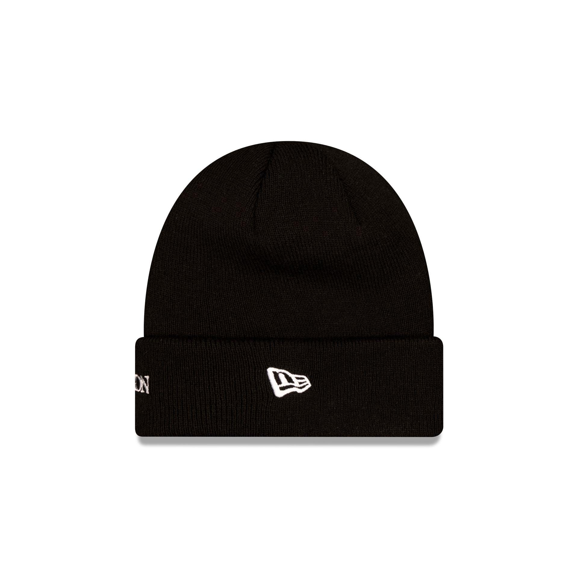 New Era Cap Green Waffle Knit Beanie Male Product Image