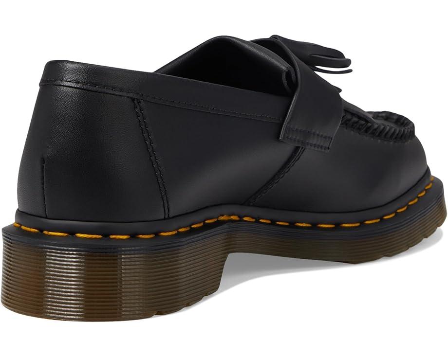 Adrian Yellow Stitch Leather Loafers Product Image