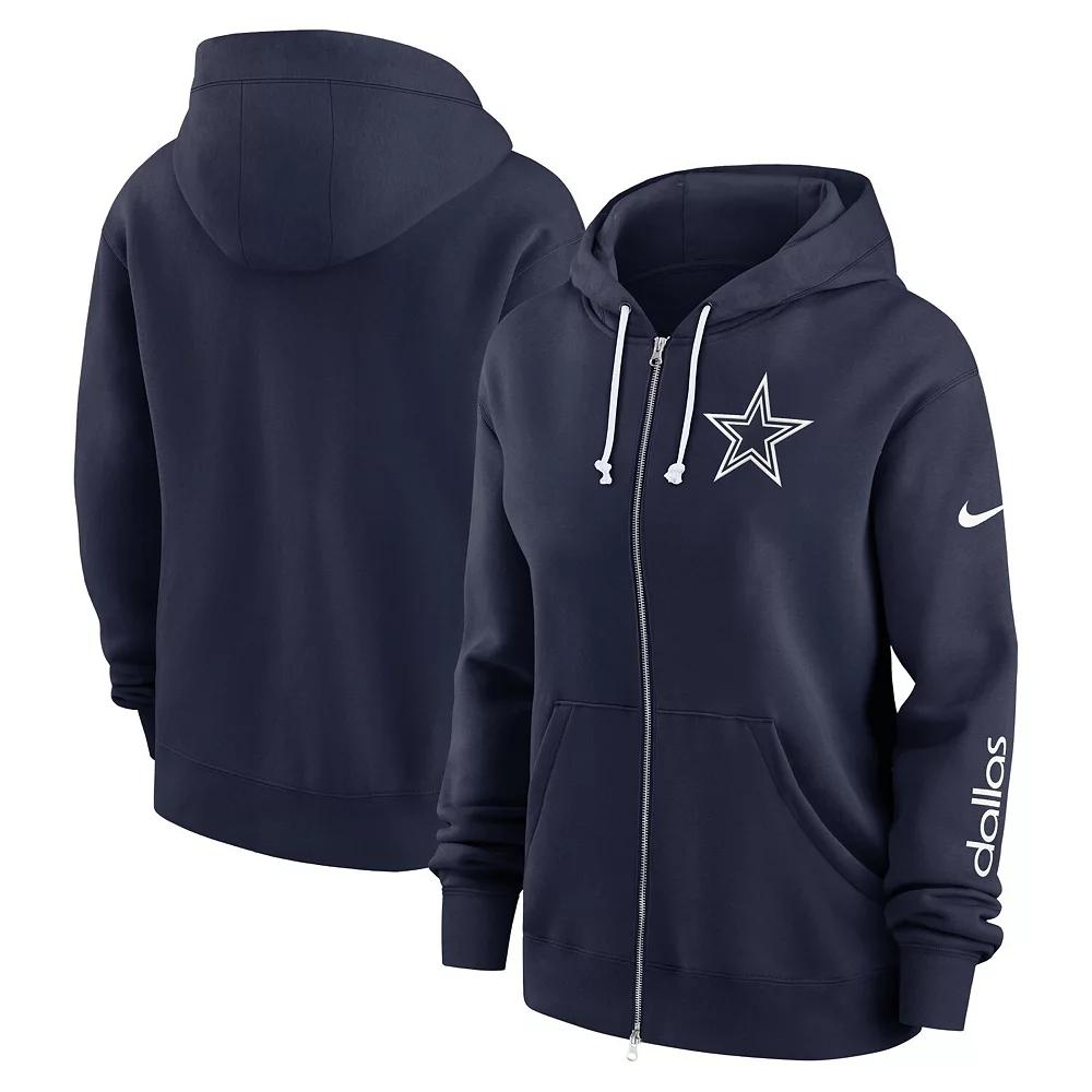 Baltimore Ravens Phoenix Rewind Women's Nike NFL Full-Zip Hoodie Product Image