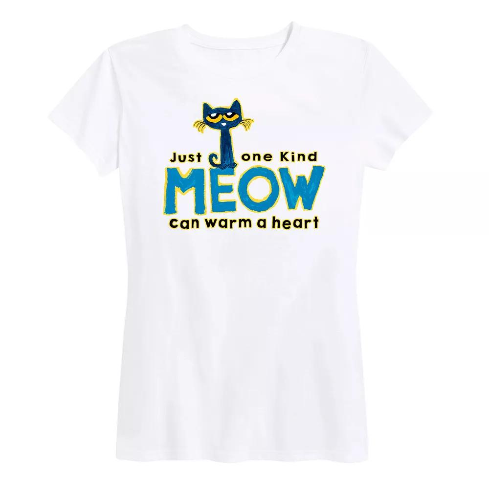 Women's Pete The Cat Meow Graphic Tee, Girl's,  Product Image