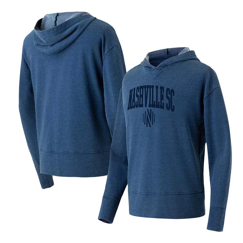 Women's Concepts Sport Navy Nashville SC Volley Hoodie Long Sleeve T-Shirt, Size: XL, Mls Blue Product Image