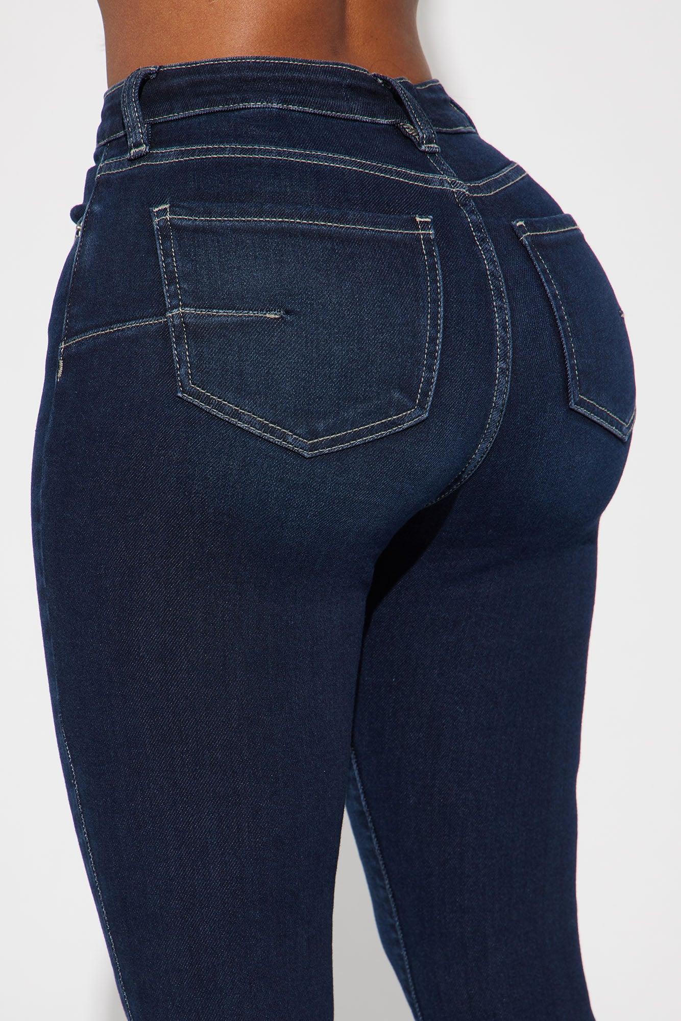 Just Right Sculpting Stretch Skinny Jeans - Dark Wash Product Image