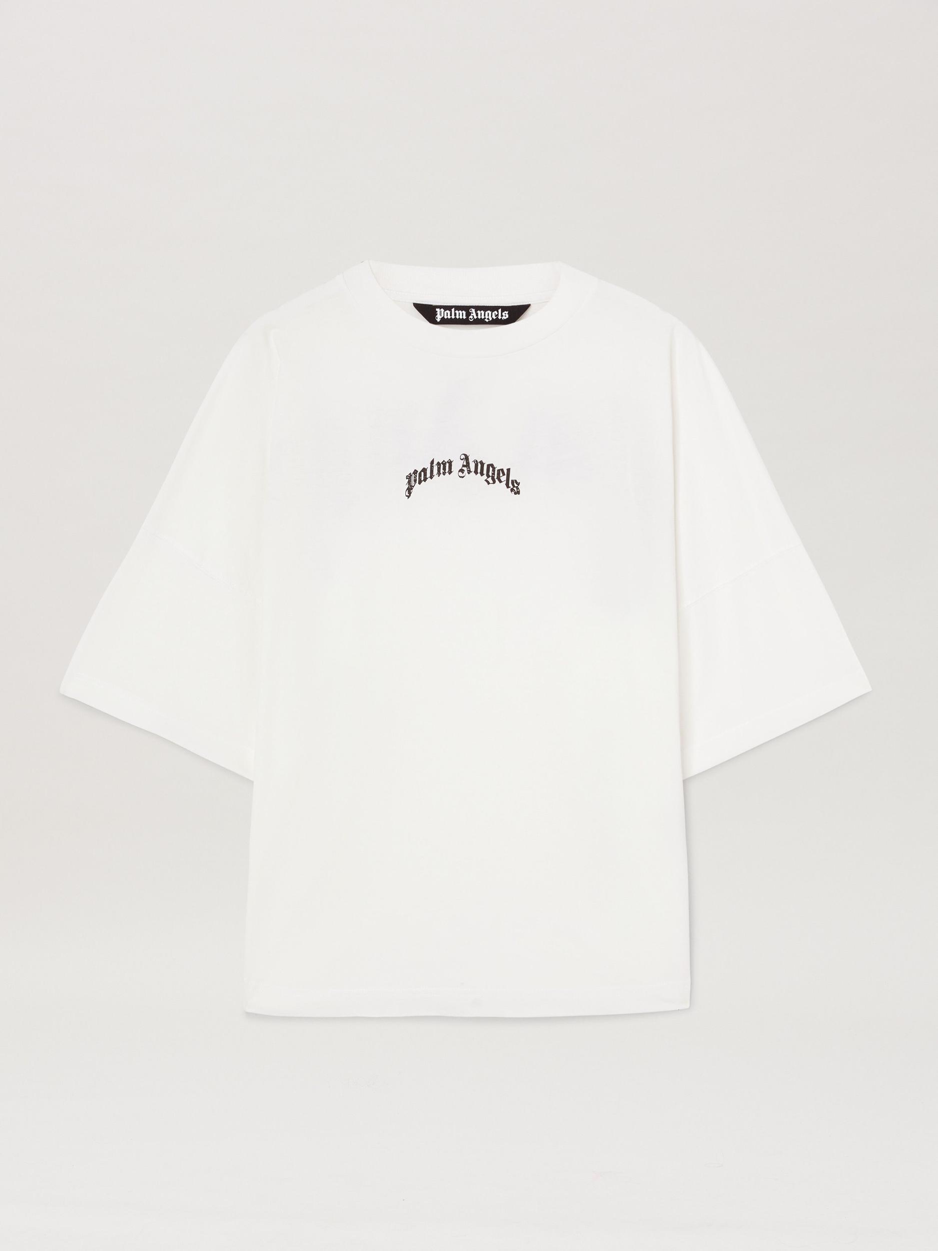 BACK CURVED LOGO OVER TEE OFF WHITE - BL Product Image