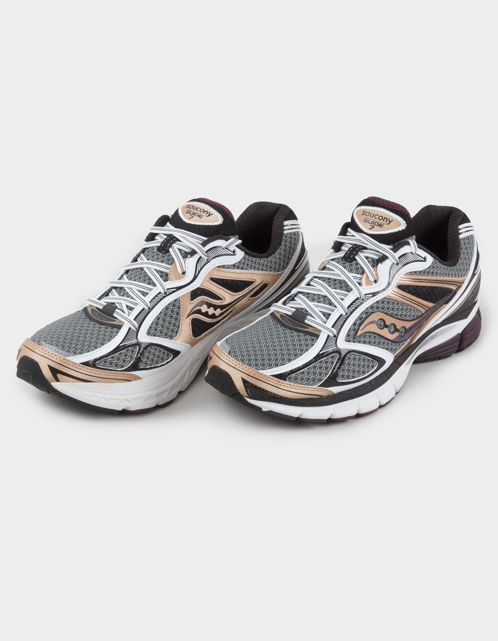 SAUCONY ProGrid Guide 7 Mens Shoes - WHITE/GOLD Product Image