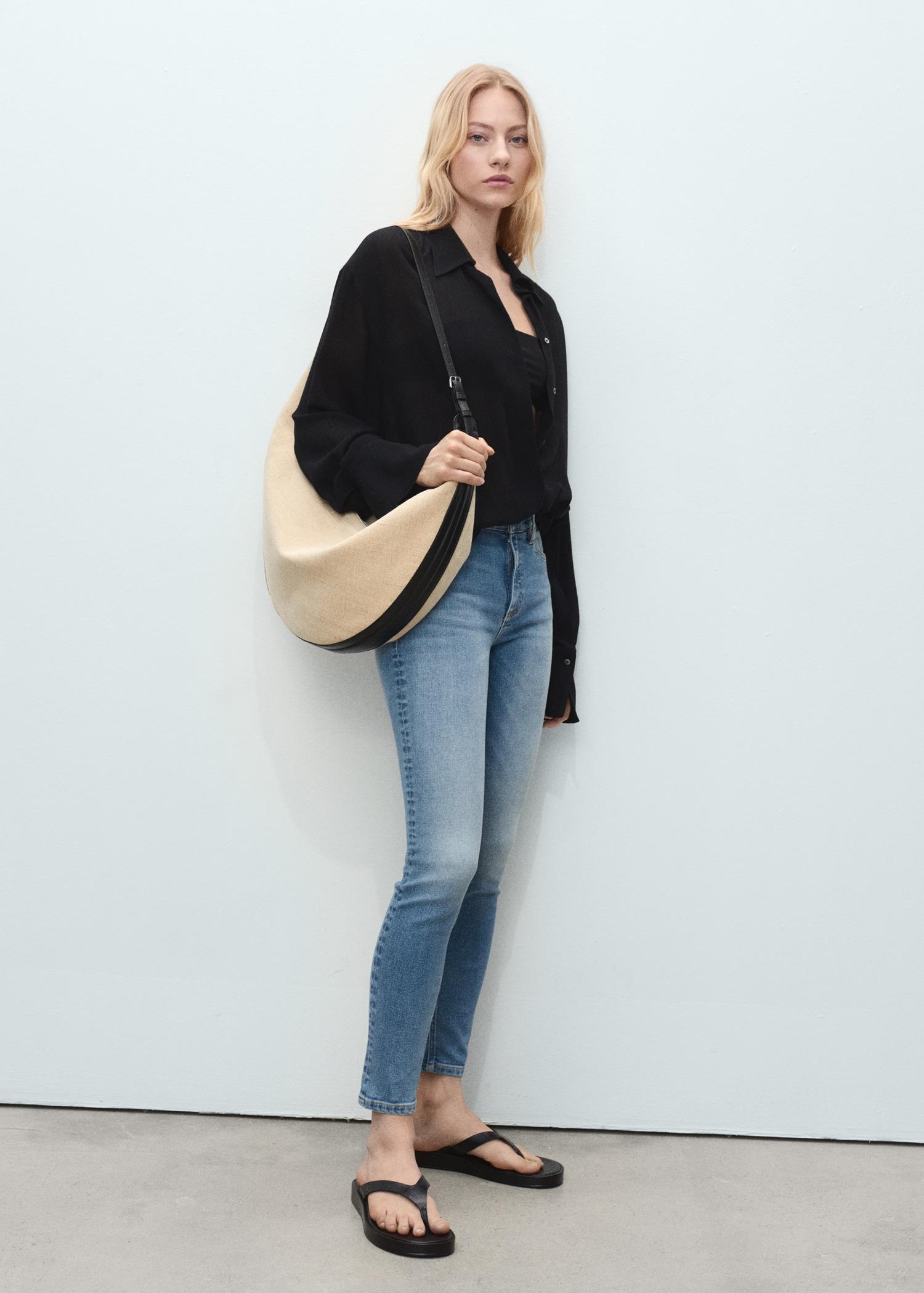 Mid-rise skinny jeans - Women | MANGO USA Product Image