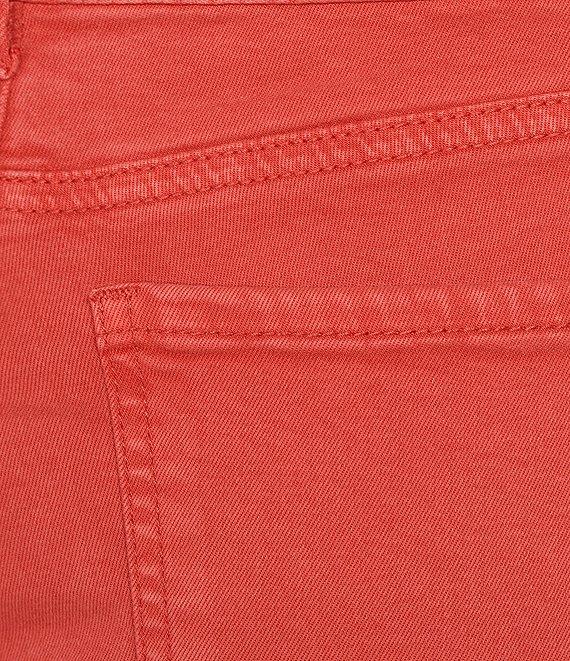 KUT from the Kloth Amy Denim Double Button Ankle Straight Leg Roll Up Cuff Jeans Product Image