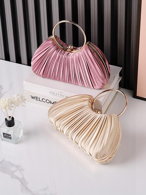 Pleated Split-Joint Bags Handbags Product Image