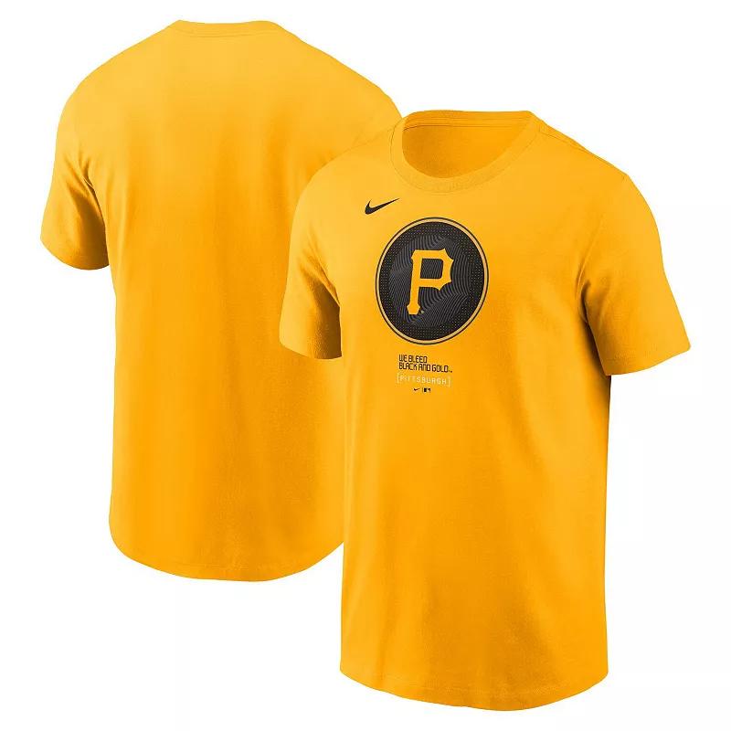 Mens Nike Pittsburgh Pirates City Connect Large Logo T-Shirt Product Image