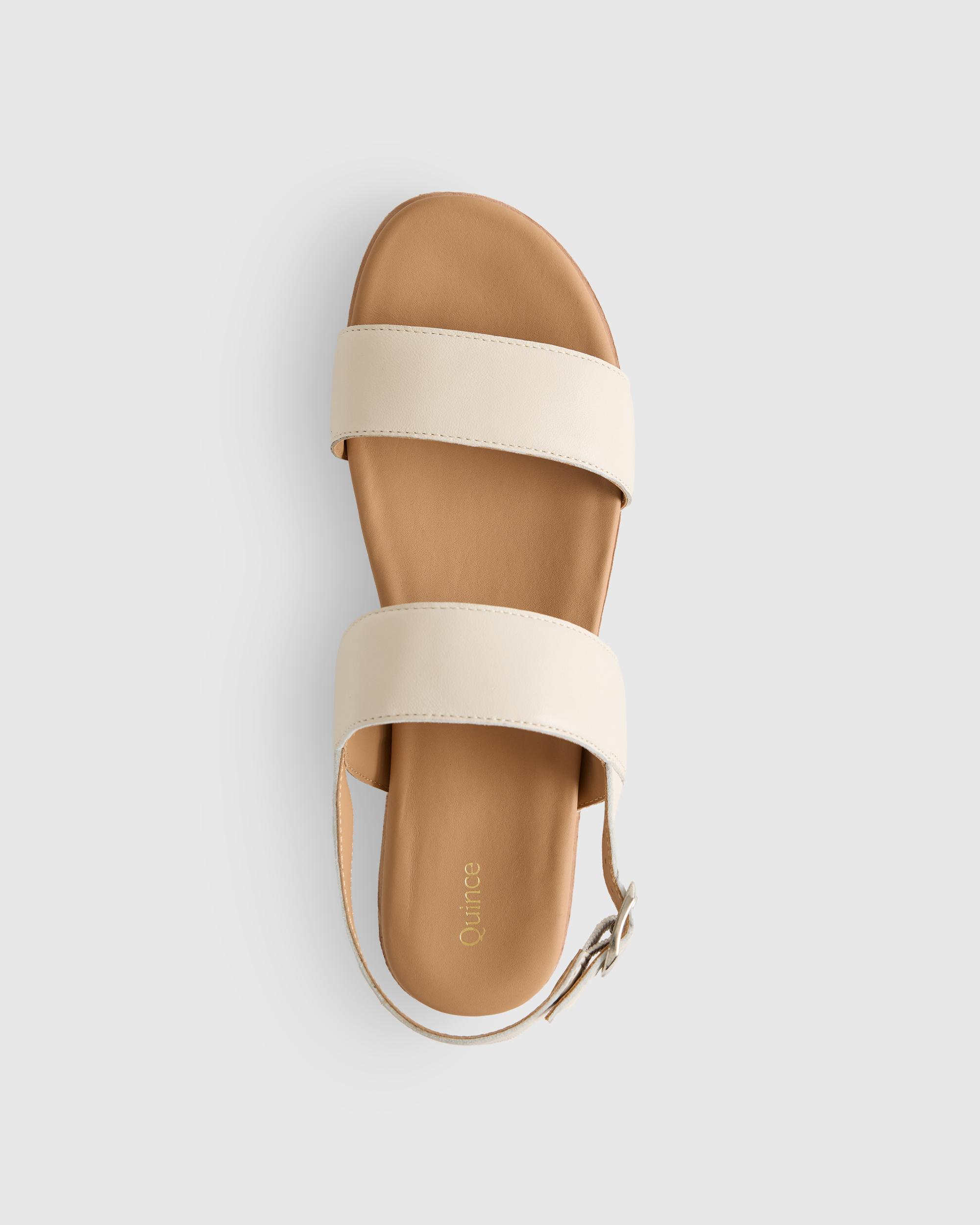 Quince | Women's Italian Leather Platform Sandal Product Image