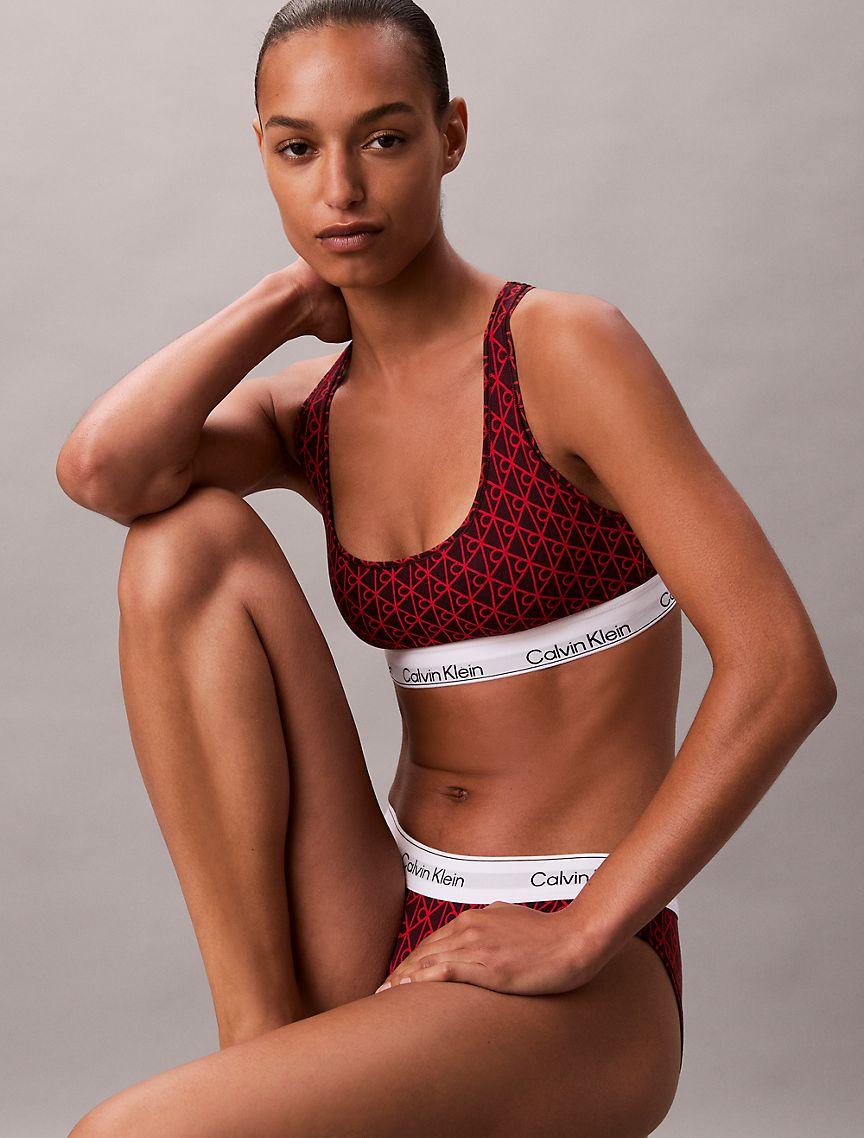 Icon Cotton Modal Unlined Bralette Product Image