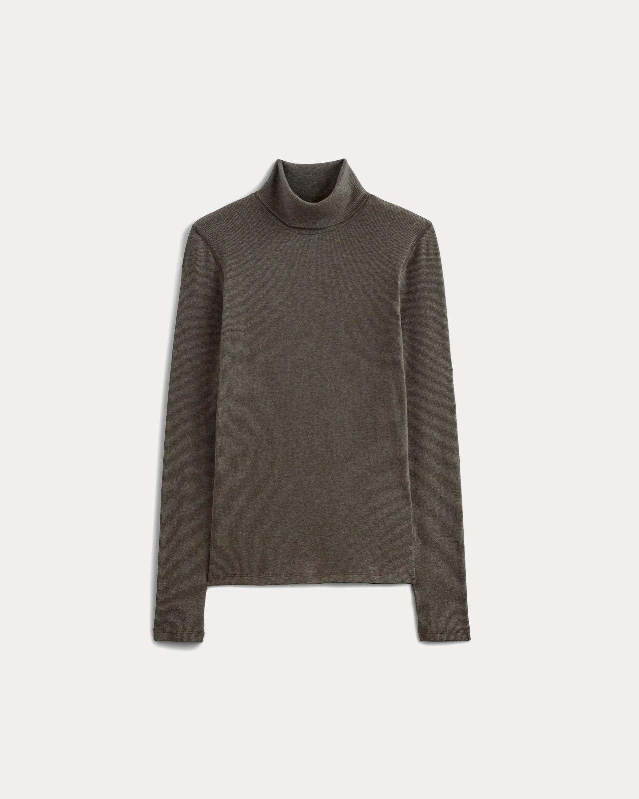 Womens Luxe Rib Turtleneck Sweater by Everlane Product Image