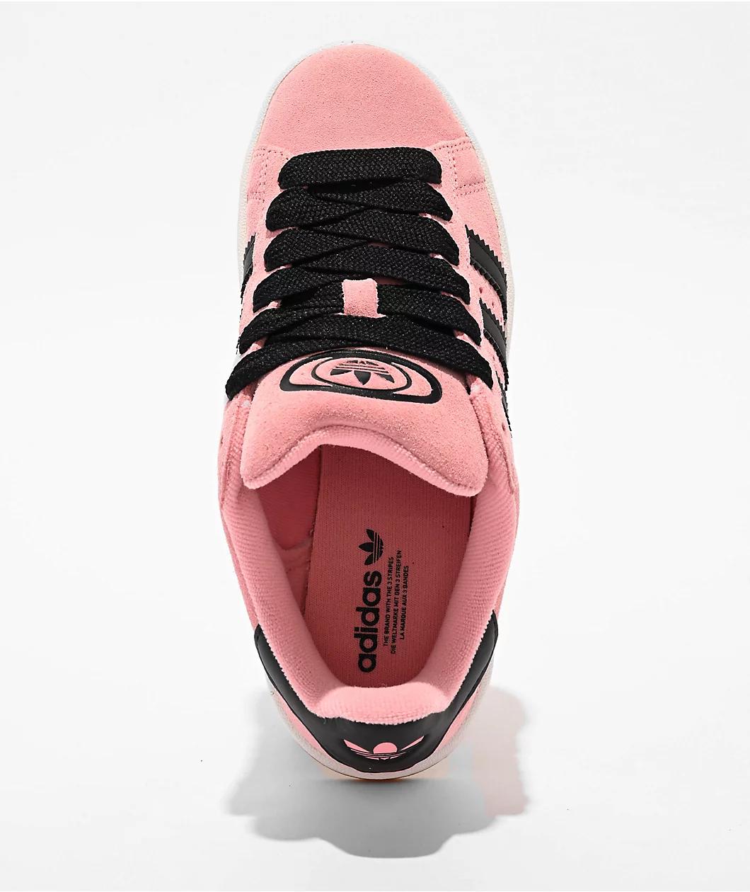 adidas Originals Campus 00s Pink & Core Black Skate Shoes Product Image