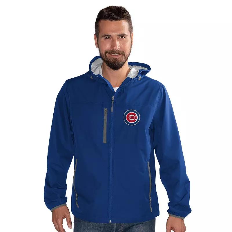Men's G-III Sports by Carl Banks Red Cincinnati Reds Double Play Hooded Lightweight Full-Zip Jacket,  Product Image
