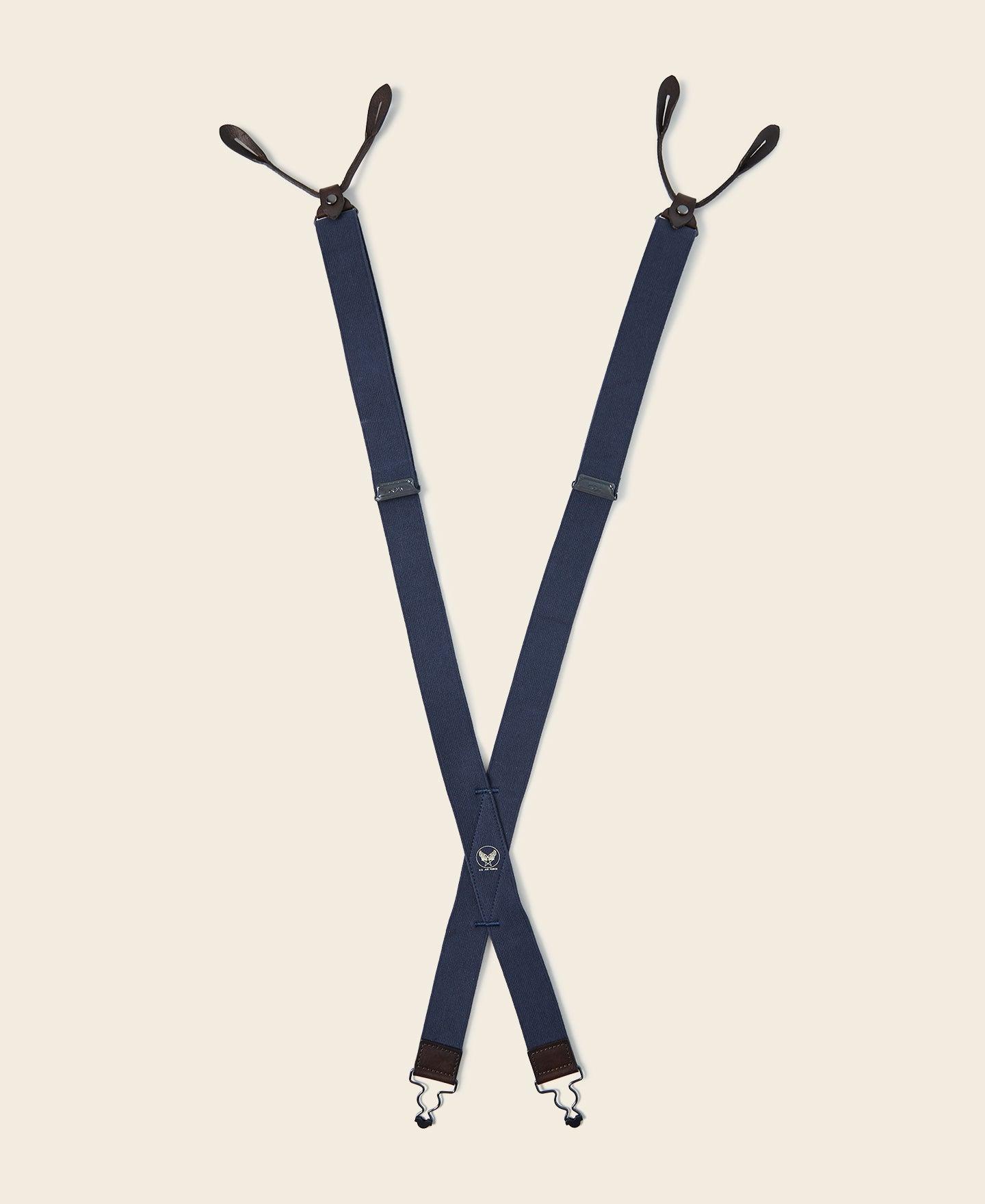 USAF X Back Suspenders - Navy Product Image