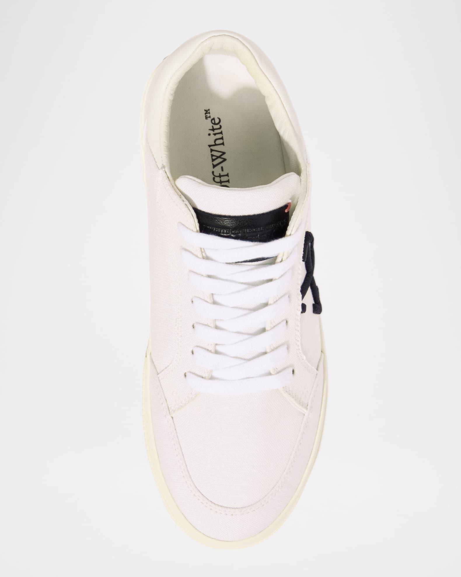 Vulcanized Canvas Bicolor Low-Top Sneakers Product Image