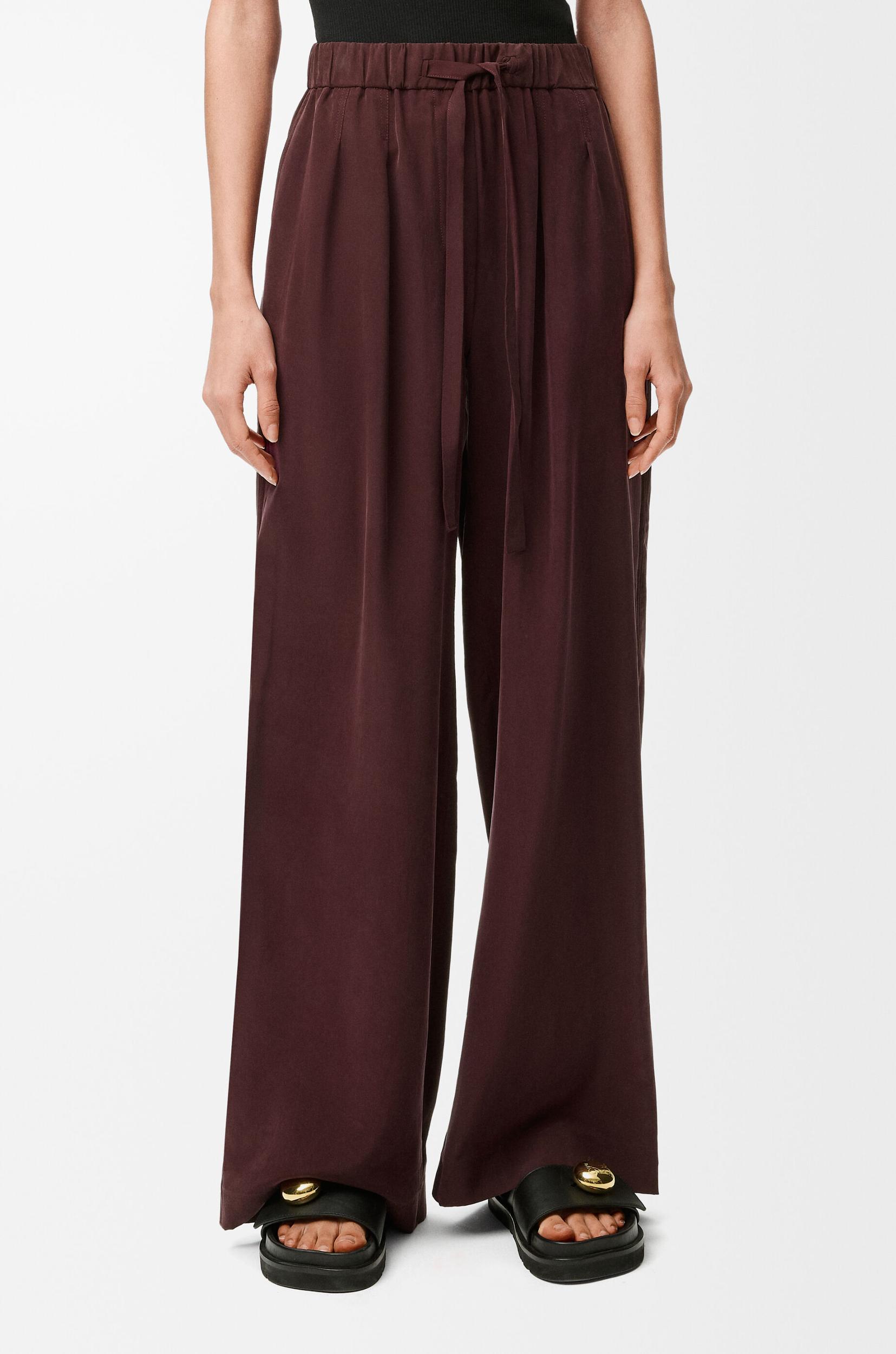 Pyjama trousers in silk Product Image