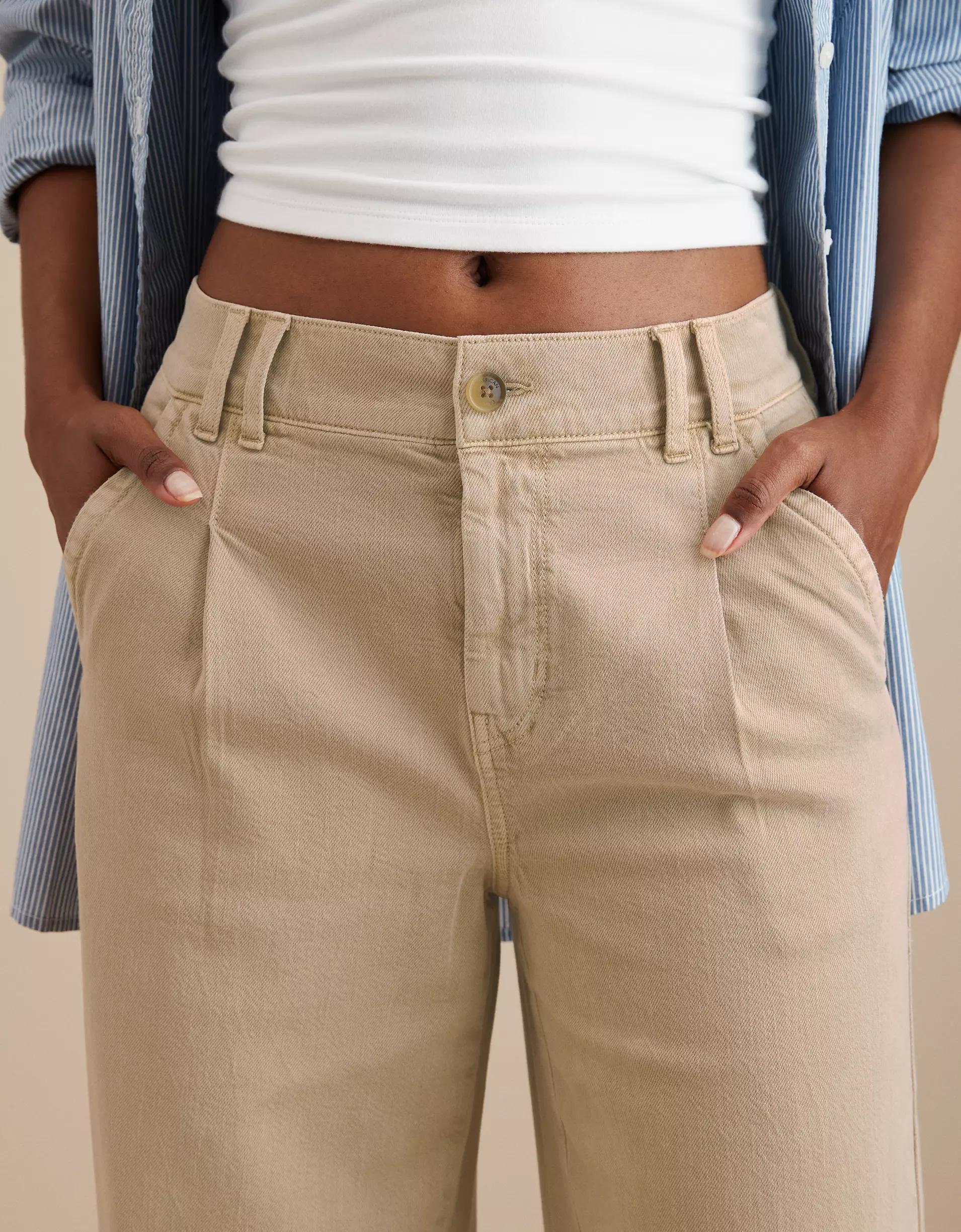 AE Dreamy Drape Stretch Poppy Trouser Product Image