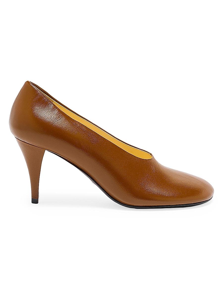 Womens Glove 70MM Leather Pumps Product Image